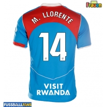 Atletico Madrid Marcos Llorente #14 3rd trikot Frauen 2025-26 Kurzarm